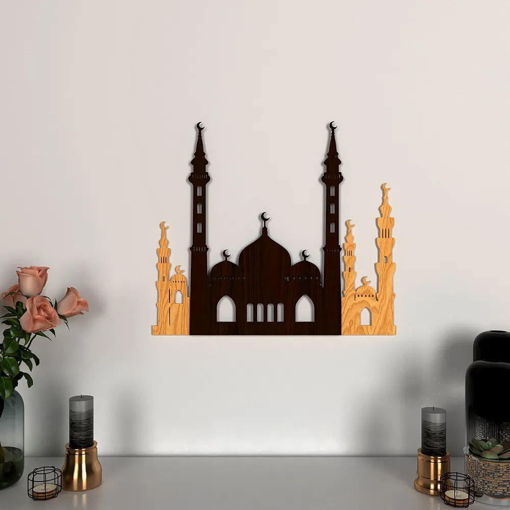 Illuminated Mosque Backlit Acrylic Wall Art
