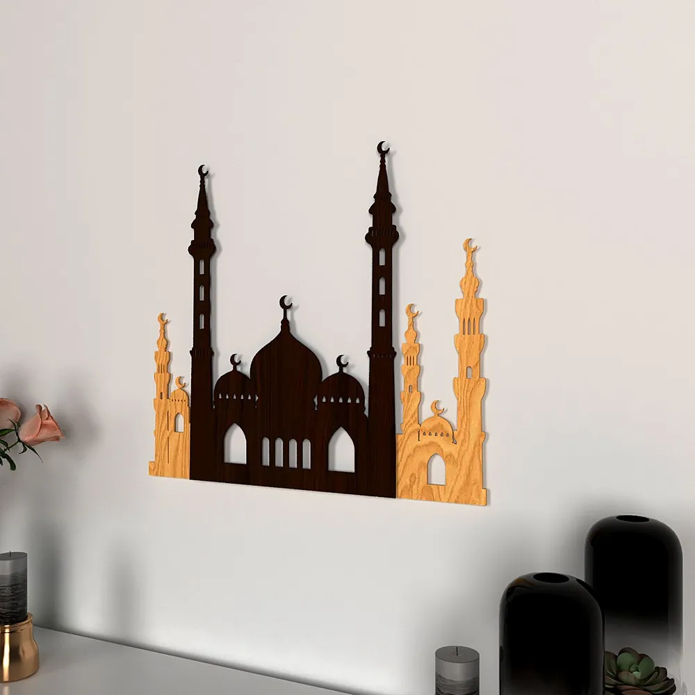 Illuminated Mosque Backlit Acrylic Wall Art