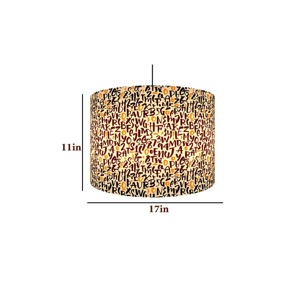 Illuminates Scribbles Hanging Lamp