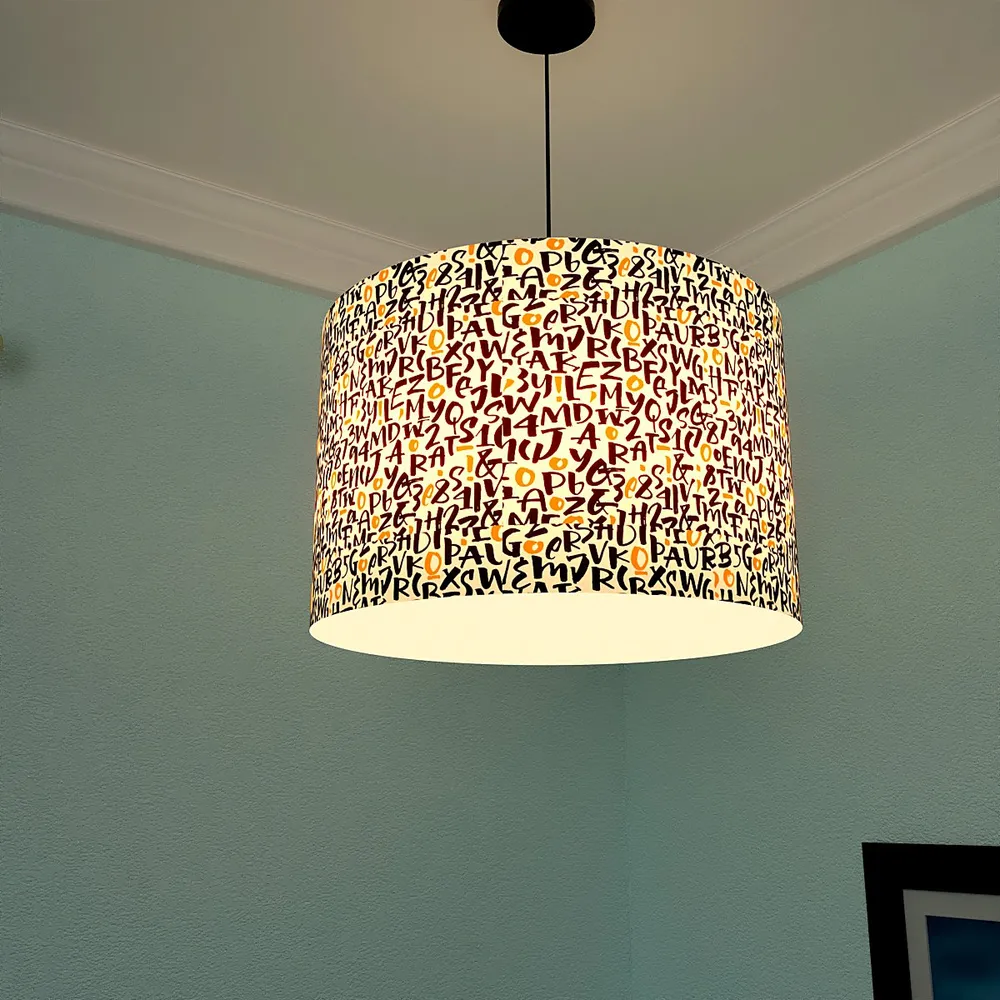Illuminates Scribbles Hanging Lamp