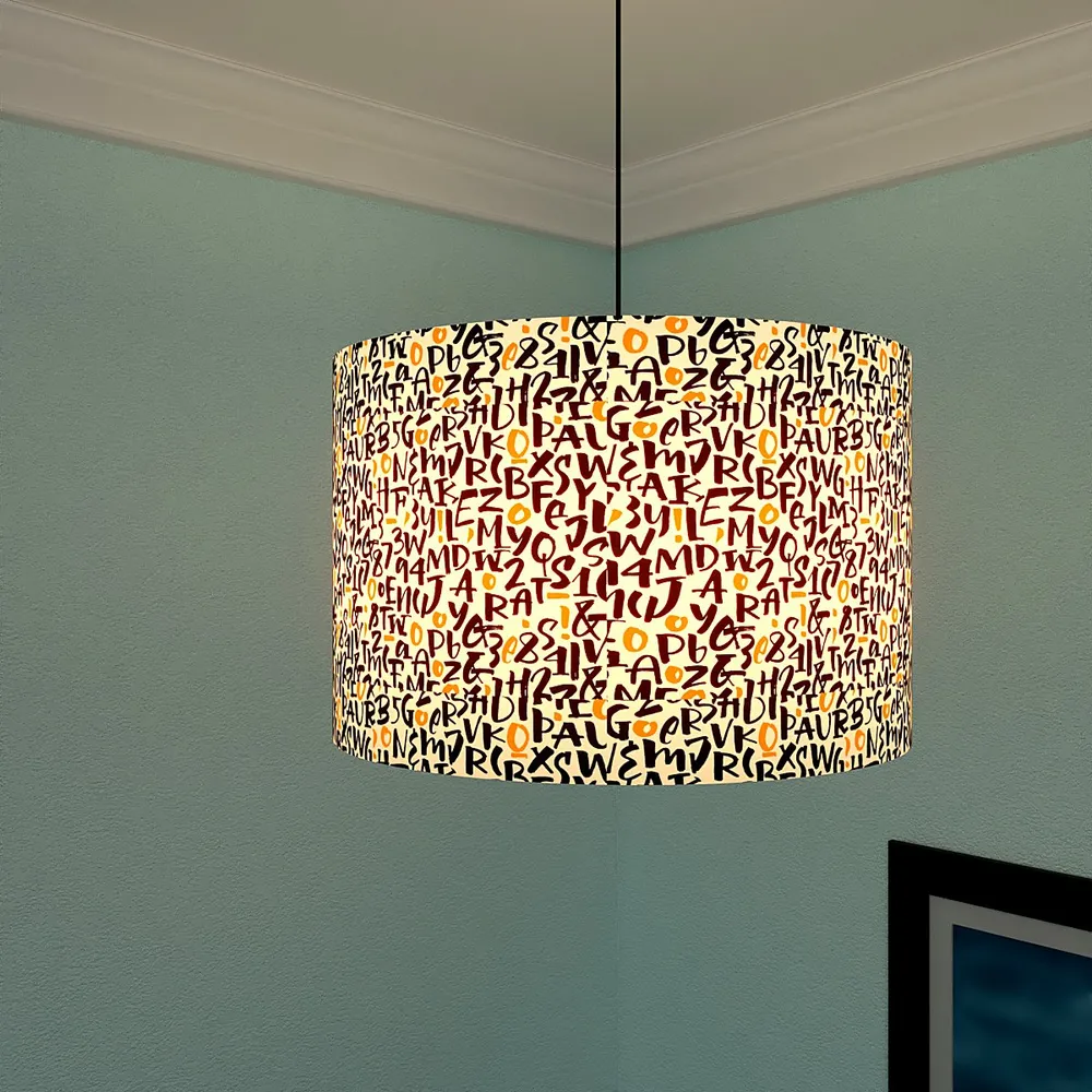 Illuminates Scribbles Hanging Lamp