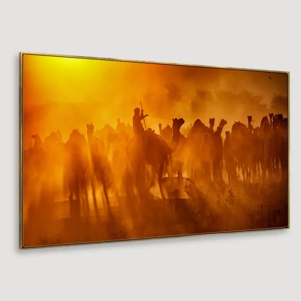 Incredible Rajsthan Framed Wall Art With Floating Frame