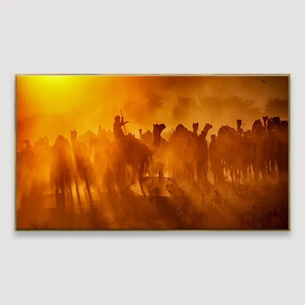 Incredible Rajsthan Framed Wall Art With Floating Frame