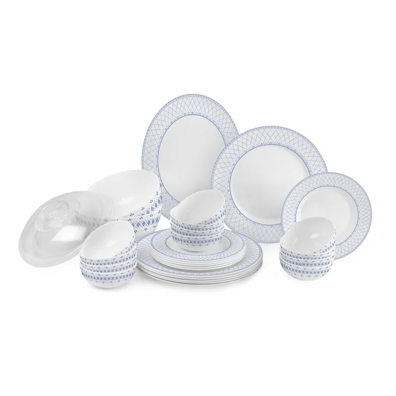 Infinity Blue Dinner Set of 29 Pieces
