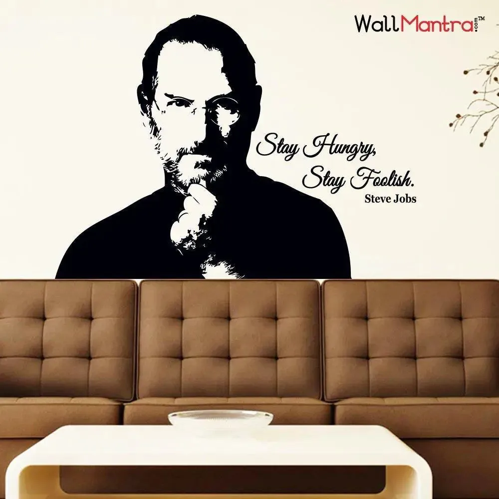 Inspirational Steve Jobs Wall Decal Wall Sticker