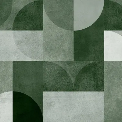 WallMantra Intersecting Shapes Premium Quality Wallpaper