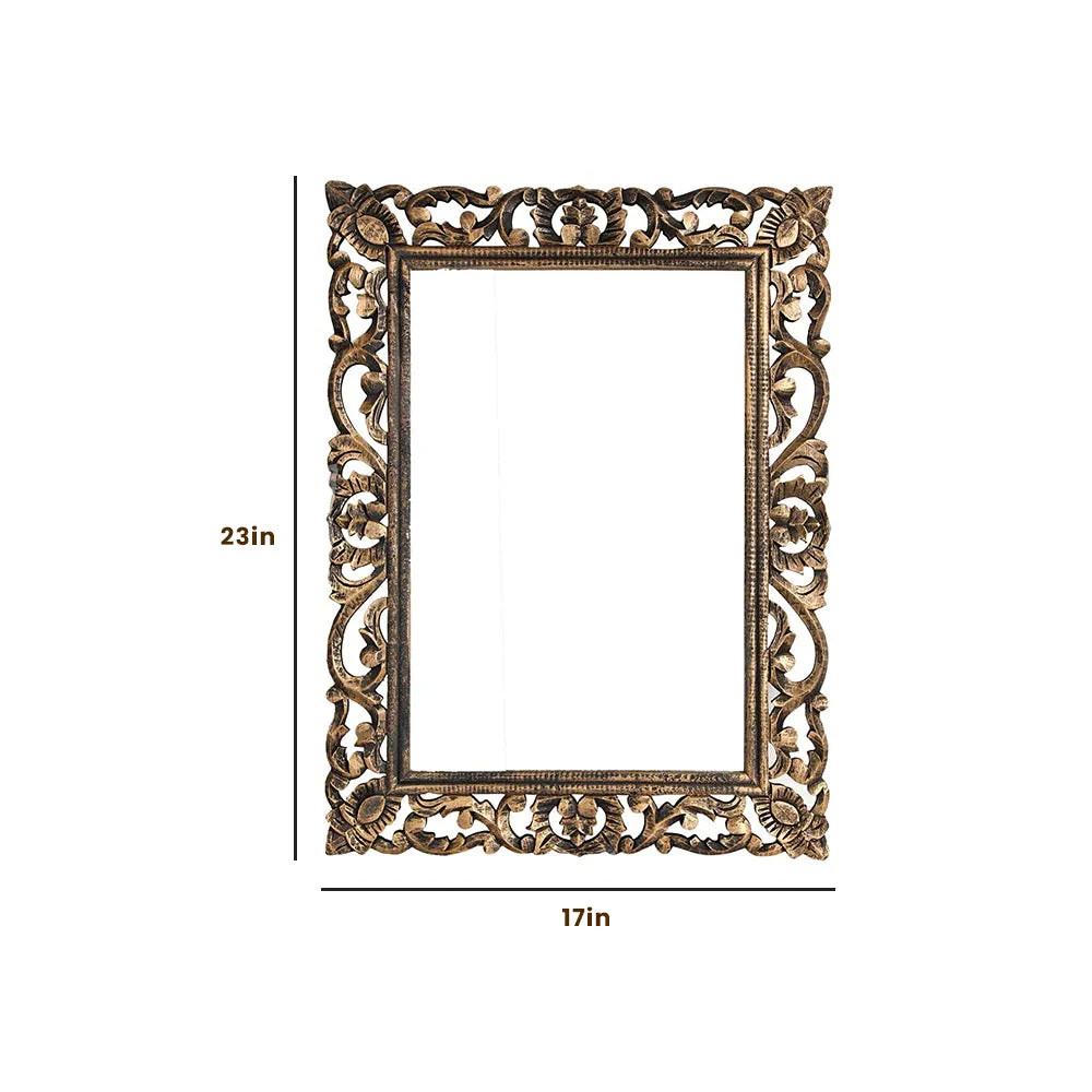 Intricate Designer Handcrafted Wall Mirror