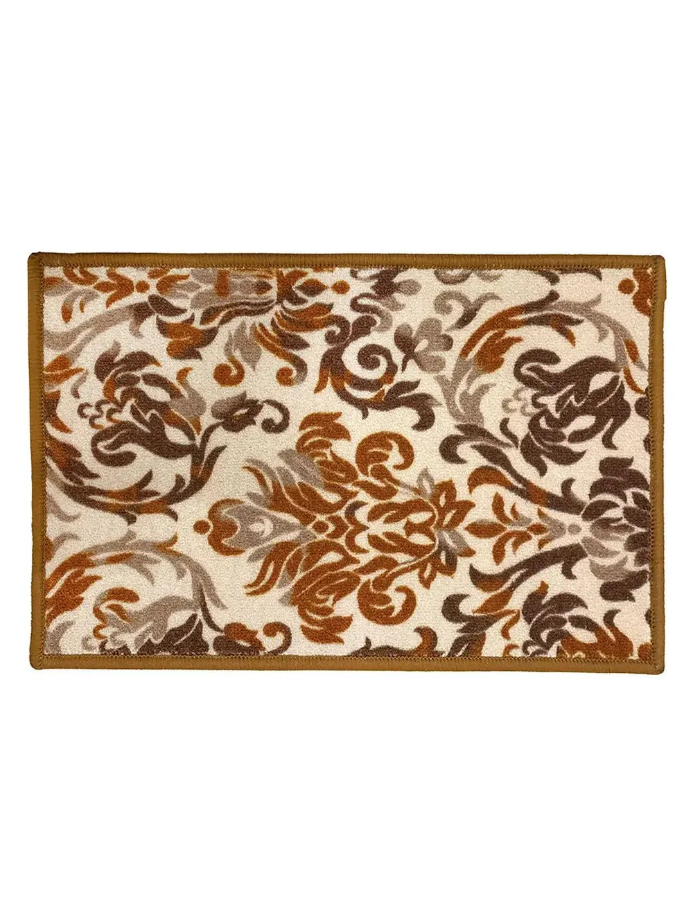 Intricate Ethnic Multicolor Printed Premium Doormat (14 X 22 )Inches Single Piece