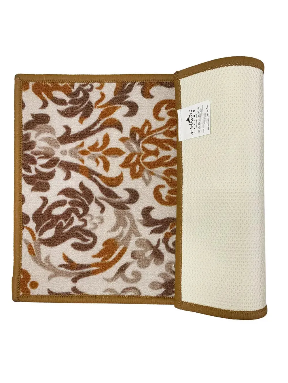 Intricate Ethnic Multicolor Printed Premium Doormat (14 X 22 )Inches Single Piece