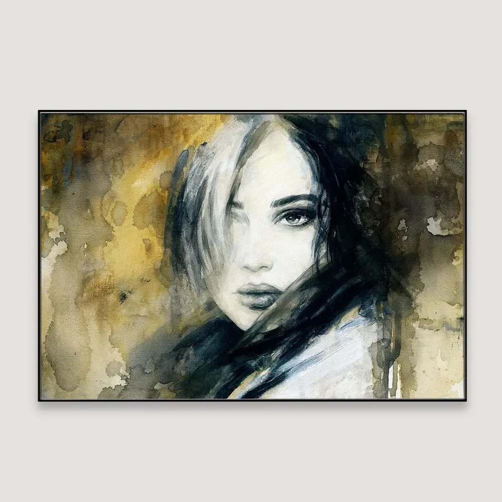 Isolated yet Connected Framed Wall Art With Floating Frame