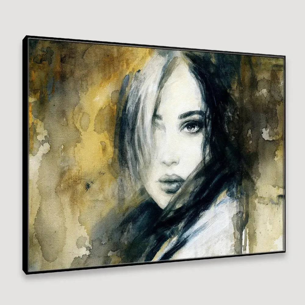 Isolated yet Connected Framed Wall Art With Floating Frame