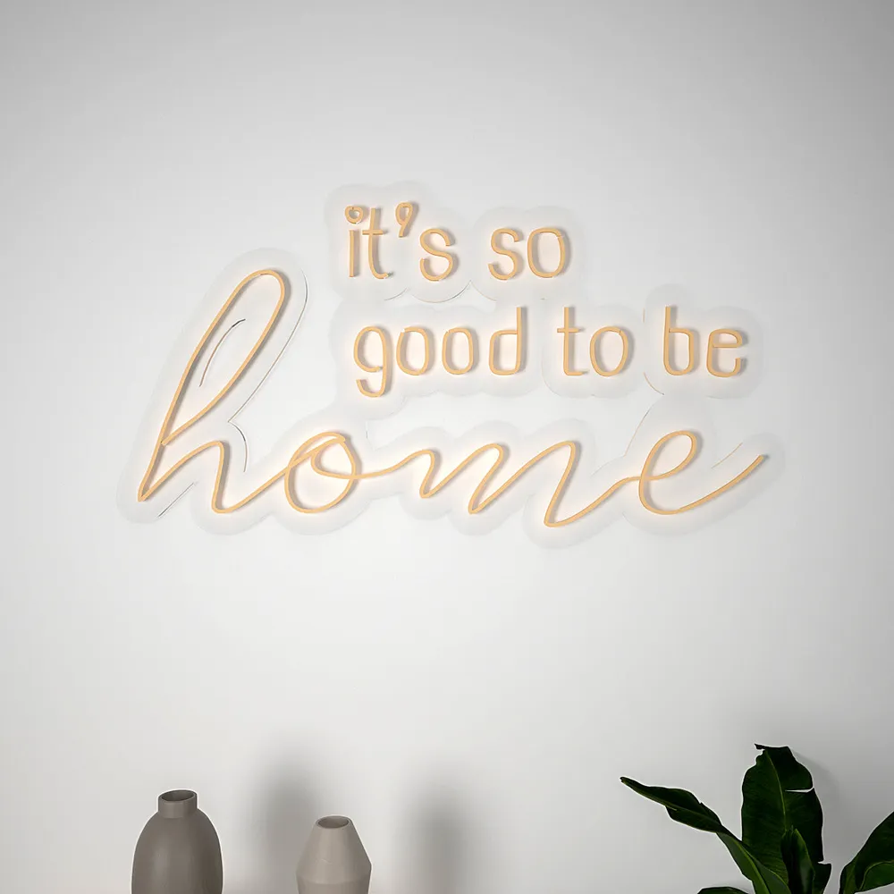 Its So Good to be Home Neon LED Light (Available in Multiple Colors) Blue