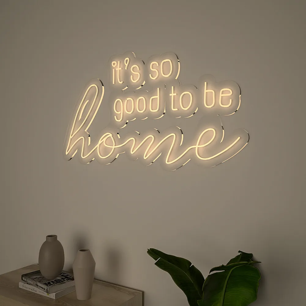 Its So Good to be Home Neon LED Light (Available in Multiple Colors) Blue