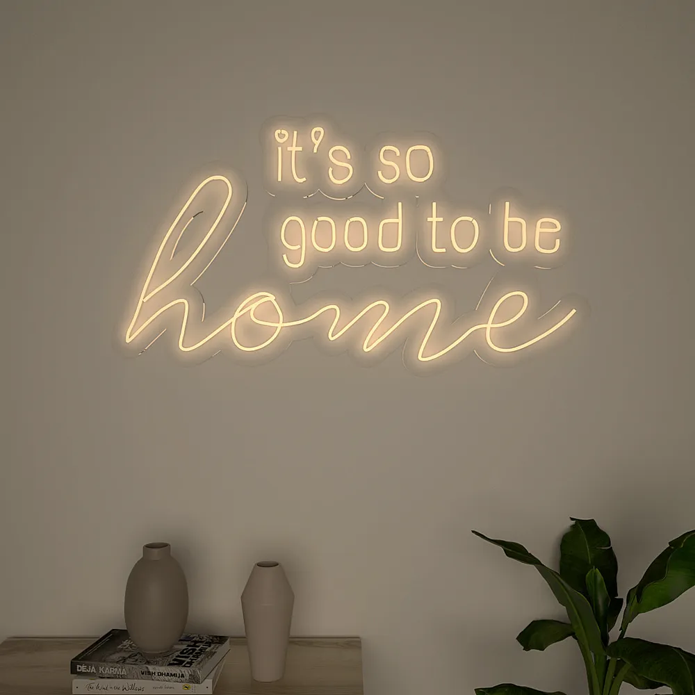 Its So Good to be Home Neon LED Light (Available in Multiple Colors) Blue