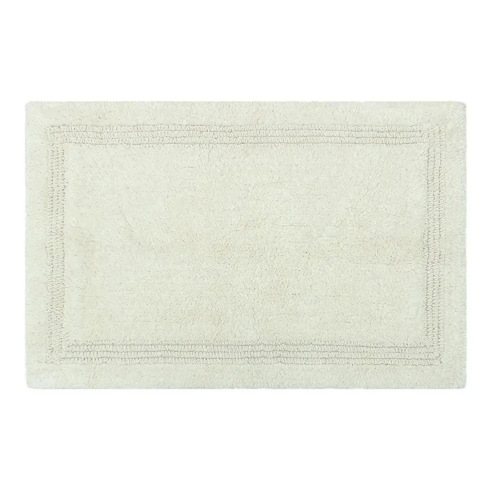 Ivory Designer Cotton Bathmat Set Of 2