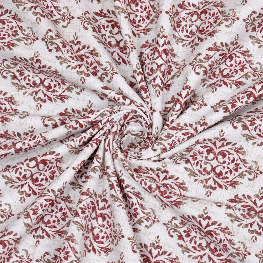 Jaipur Fabric Classic Ethnic Patterned Reversible Double Bed Summer Blanket Pink