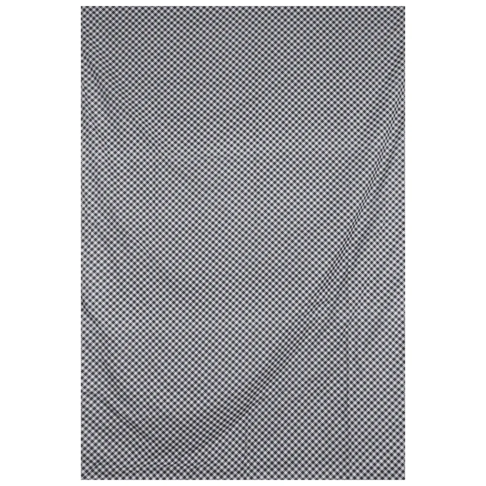 Jaipur Fabric Grey Ethnic Printed Pure Cotton Reversible Double Bed Summer Blanket