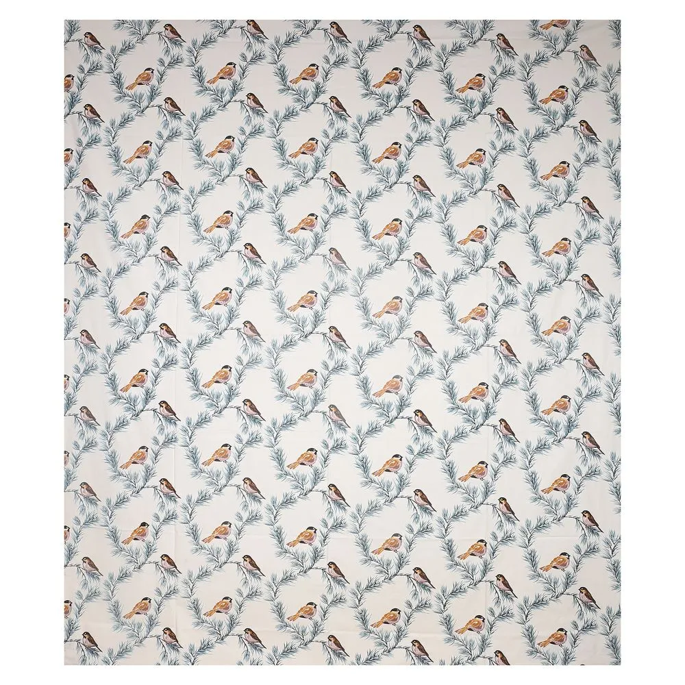 Jaipur Fabric Little Scattered Birdies Super Soft Cotton Single Bedsheet
