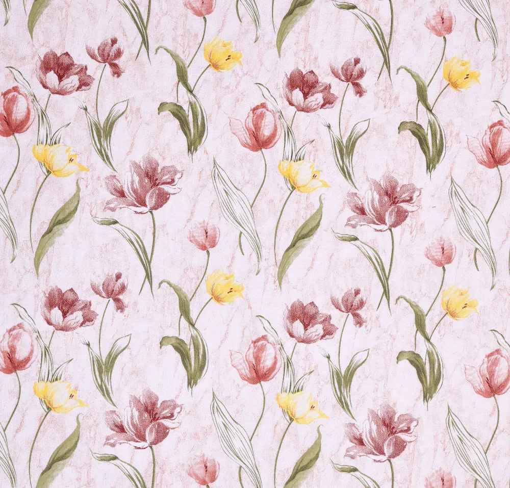 Jaipur Fabric Pink Sweet Flowers Pure Cotton Reversible Double Bed Summer Blanket
