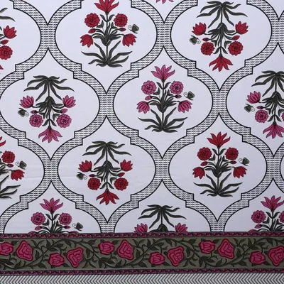Jaipur Fabric Prime Ethnicity Cotton Double Bedsheet