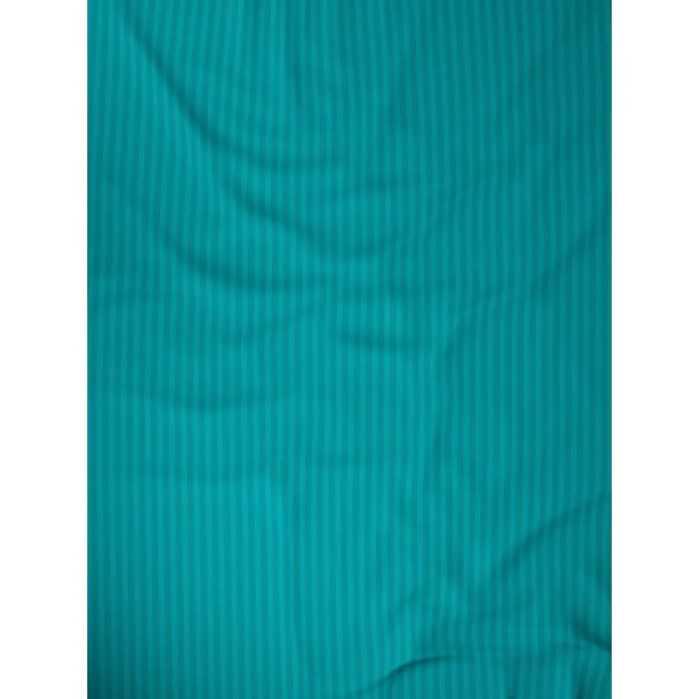 Jaipur Fabric Self Design 300 TC King Size Pure Cotton Satin Slumber Double Bedsheet With 2 Pillow Covers Navy Blue