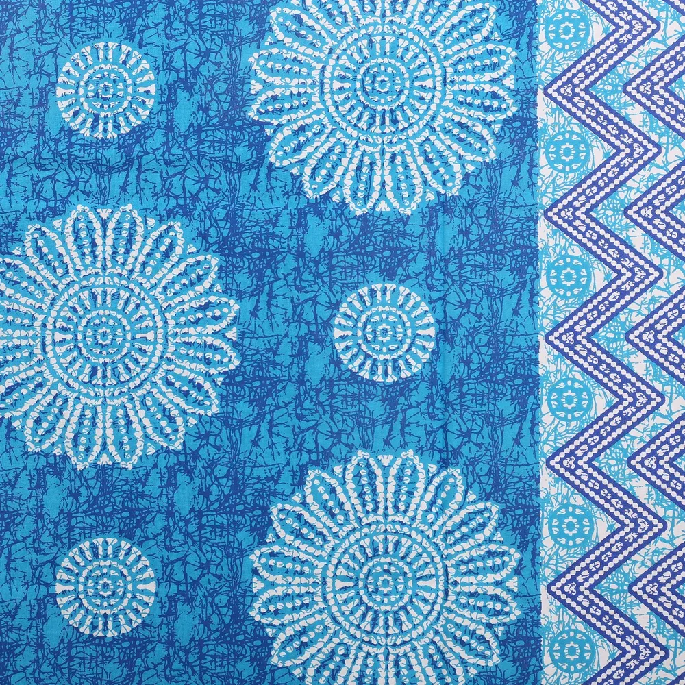 Jaipur Fabric Traditional Designer Super Soft Cotton Single Bedsheet Brown