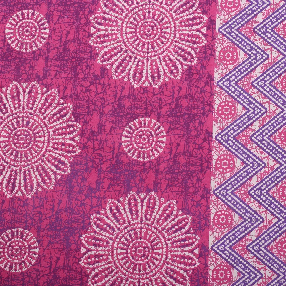 Jaipur Fabric Traditional Designer Super Soft Cotton Single Bedsheet Brown