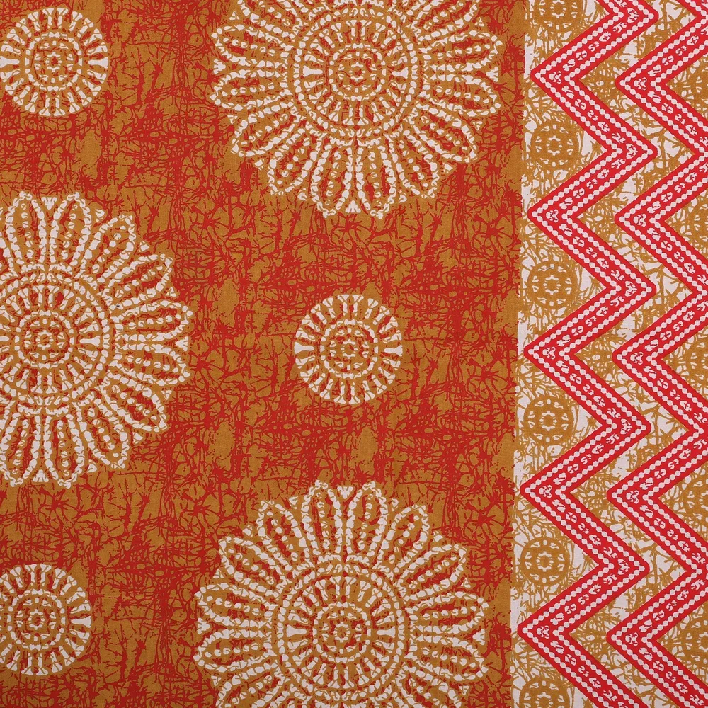 Jaipur Fabric Traditional Designer Super Soft Cotton Single Bedsheet Brown