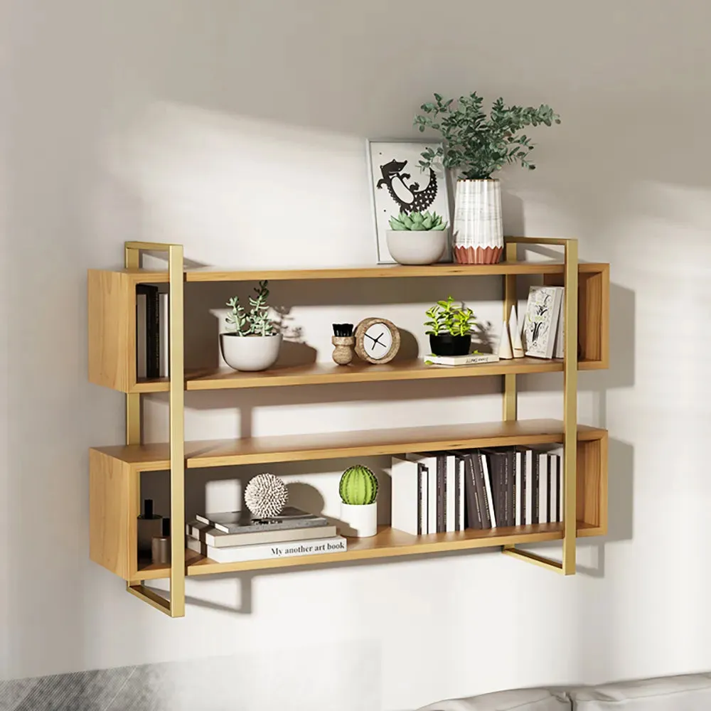 Joint Designer Bookshelf In Oak Finish