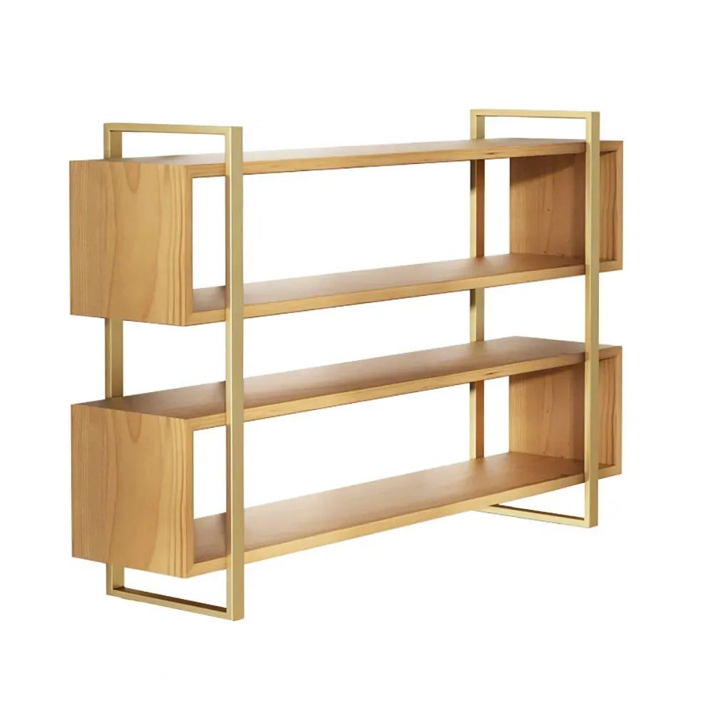 Joint Designer Bookshelf In Oak Finish