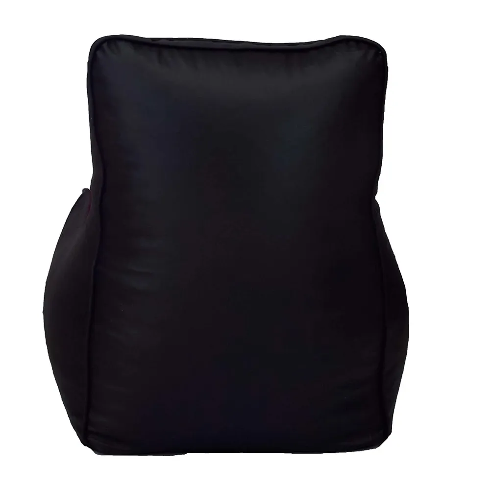 Jumbo Black & Blue  Lounge Bean Bag Cover
