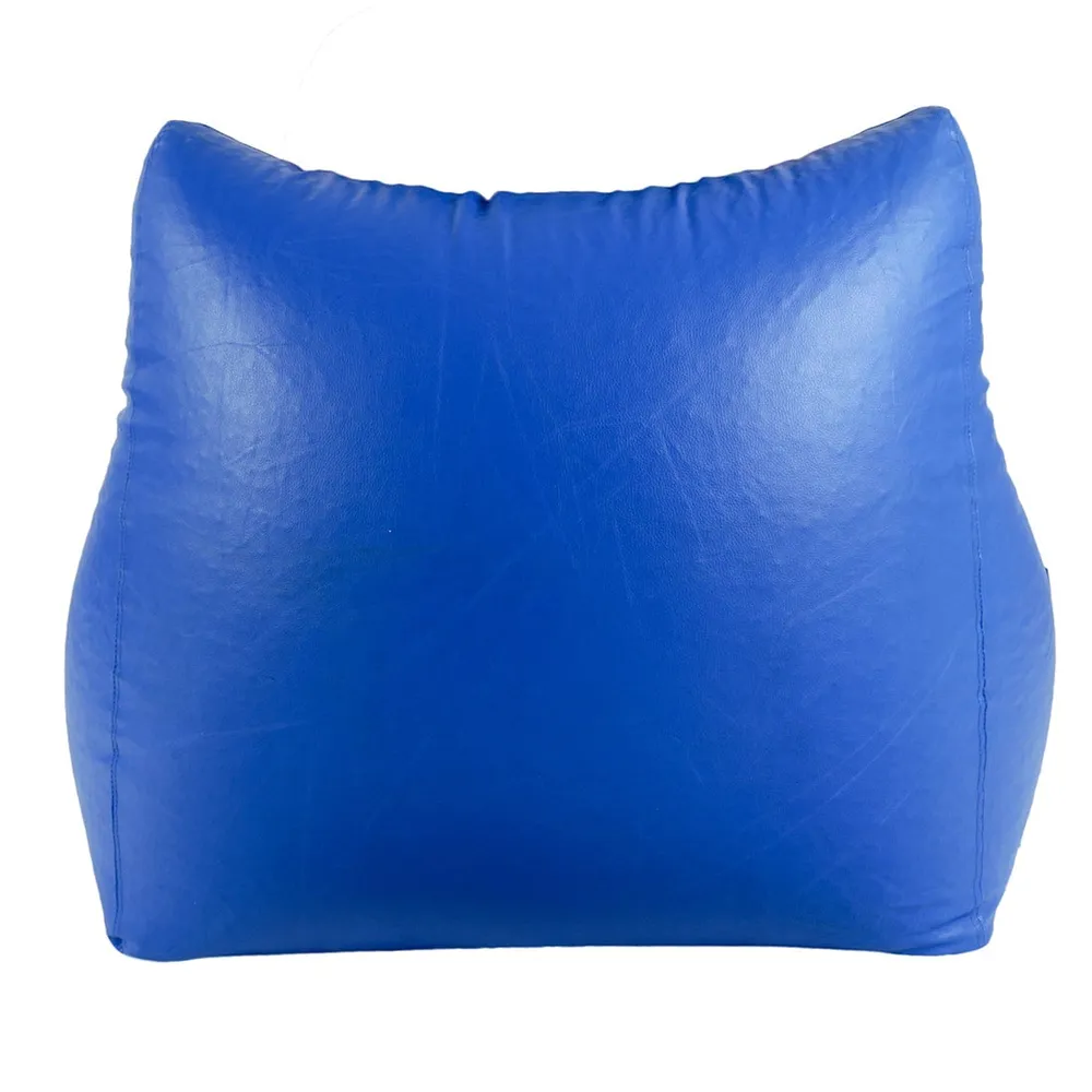 Jumbo Chair Blue Cushiony Armchair Bean Bag Cover