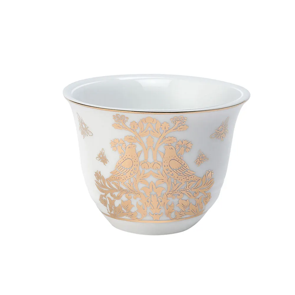 Kashmiri Style Designer Kawa Cups Set Of 6