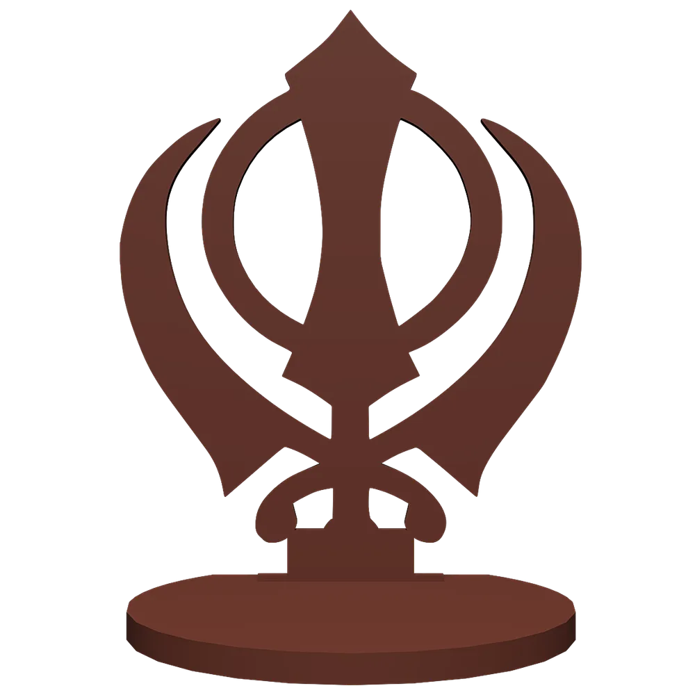 Khanda Shadow Tea Light Holder