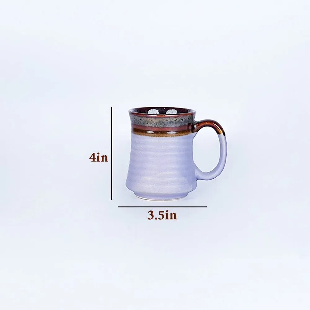 Lavender Suffused Ceramic Mugs Single Piece