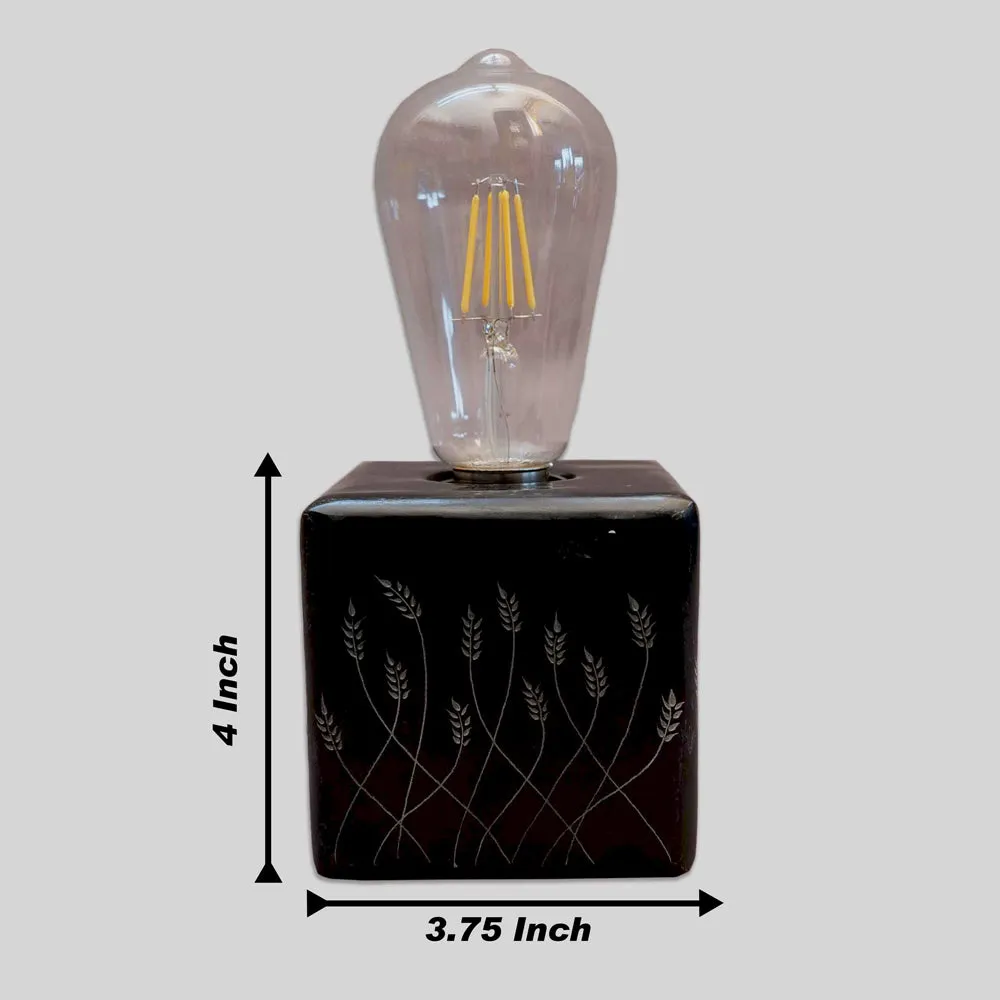 Leaf Motif LED Table Lamp for Bedroom- Paleva