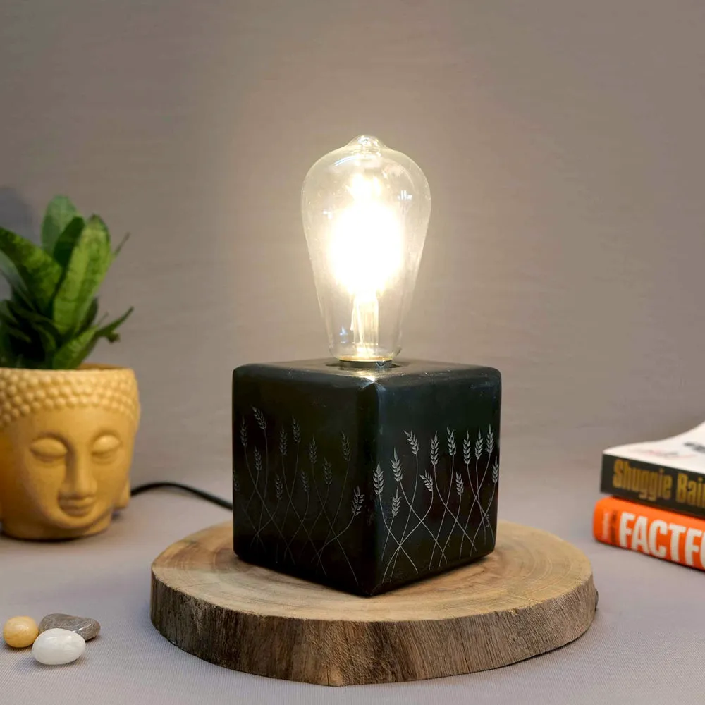 Leaf Motif LED Table Lamp for Bedroom- Paleva