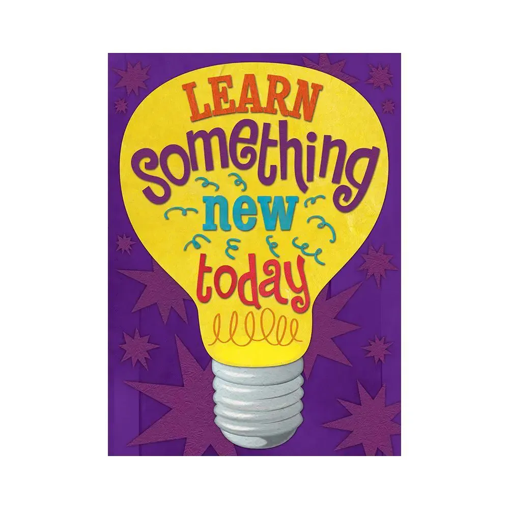 Learn Something Office Quot Wall Poster Regular Size Poster 9" X 12"