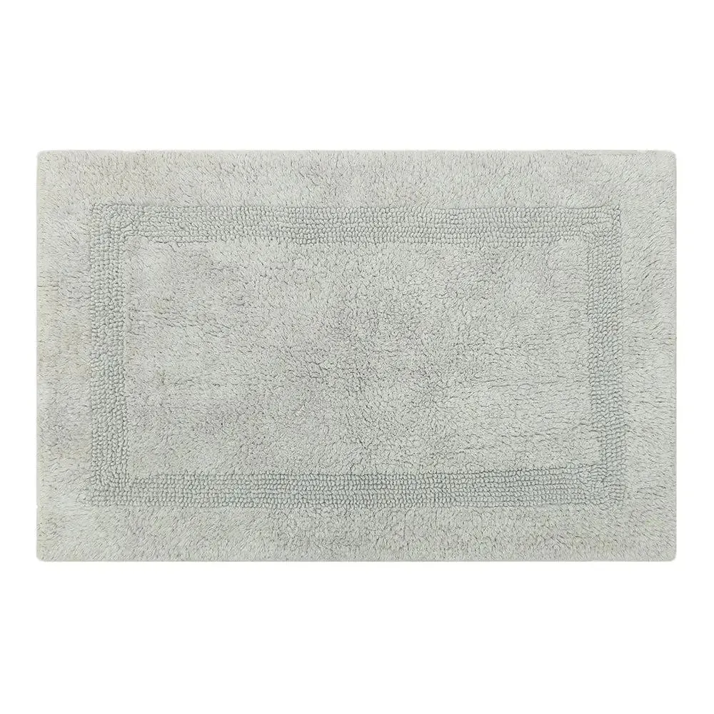 Light Grey Designer Cotton Bathmat Set Of 2
