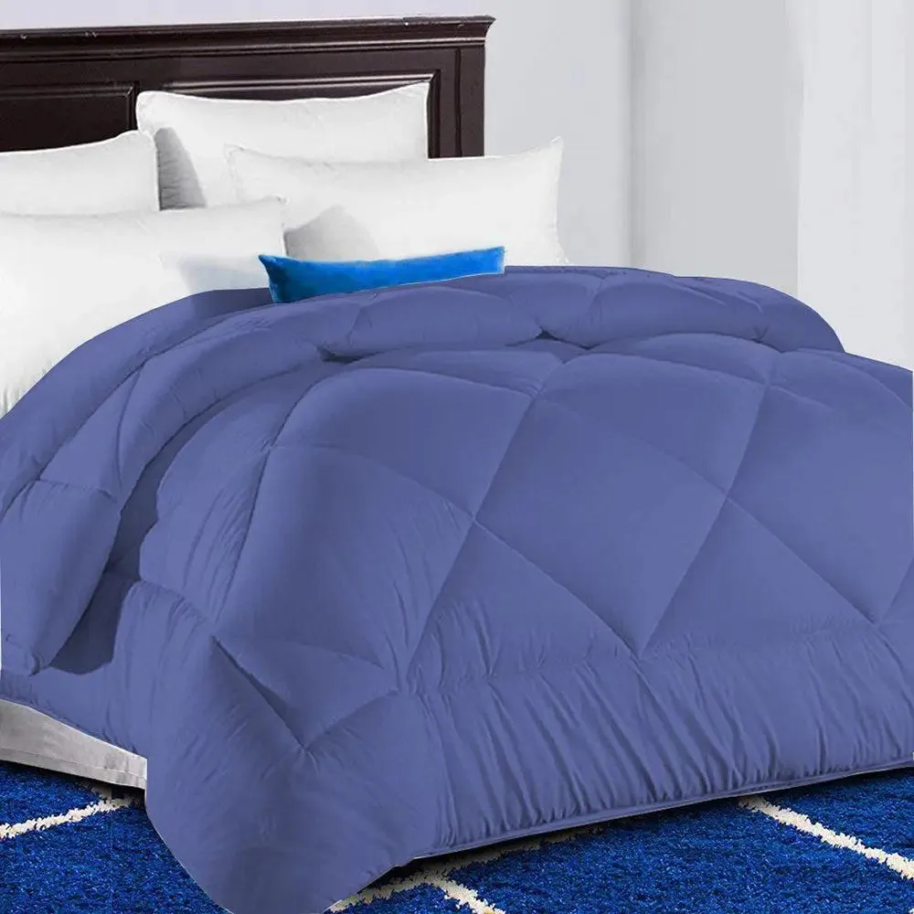 Light Purple Loosely Quilted Single Bed Comforter