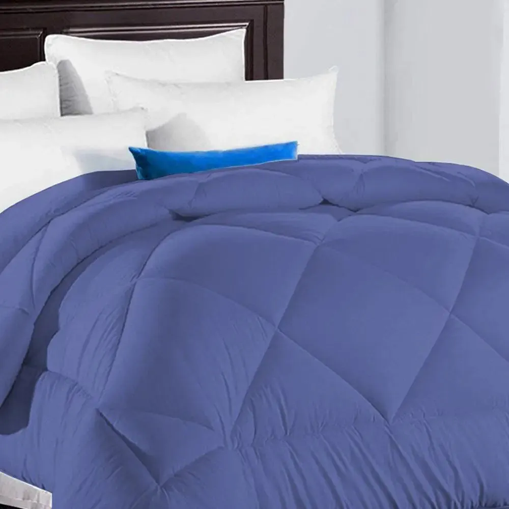 Light Purple Loosely Quilted Single Bed Comforter