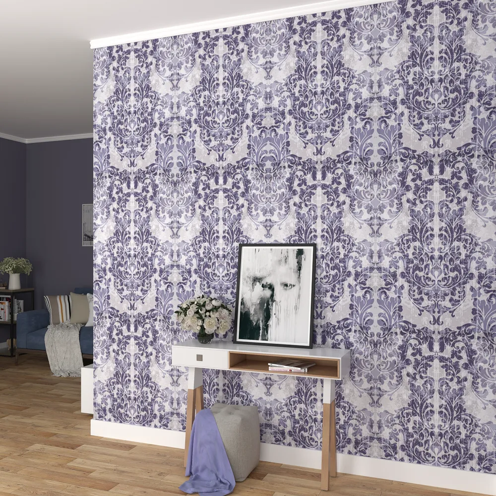 Lilac Aesthetic Designer Premium Quality WallPaper