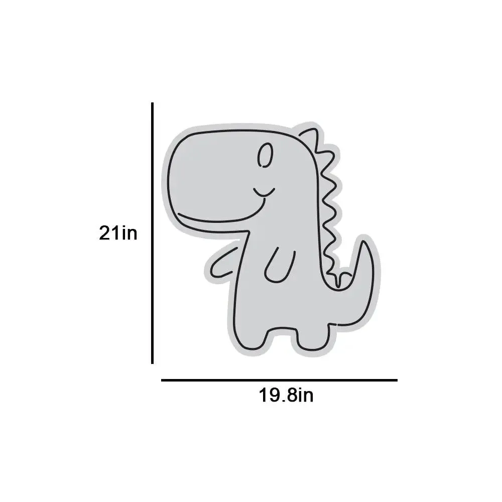 Little Cute Dinosaur LED Neon Light (Available in multiple colors) Yellow