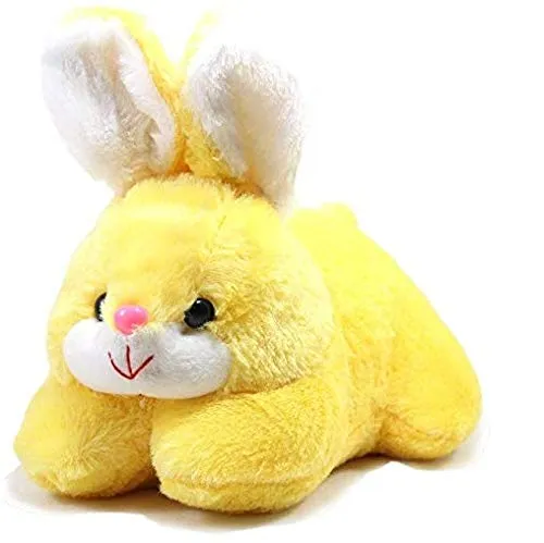 Little Mushy Bunny Soft Toy Yellow