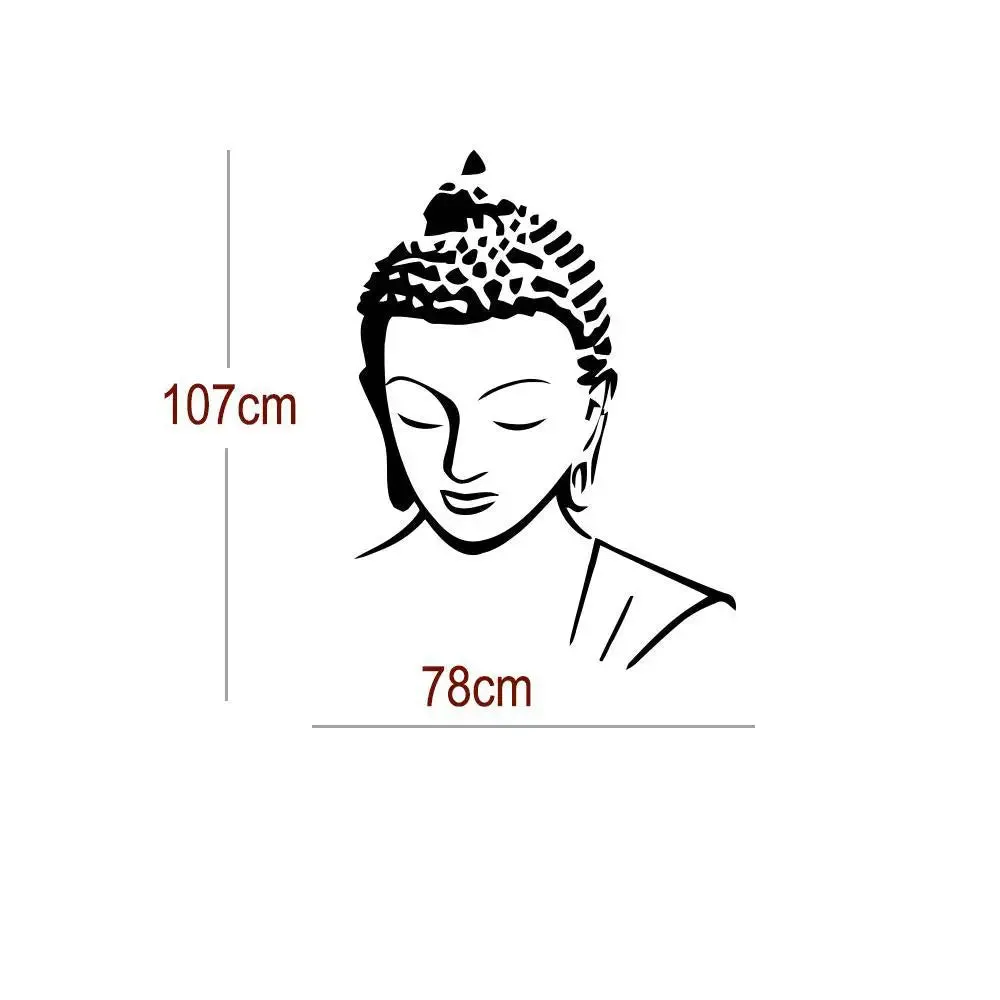 Lord Gautam Buddha Wall Sticker And Decal
