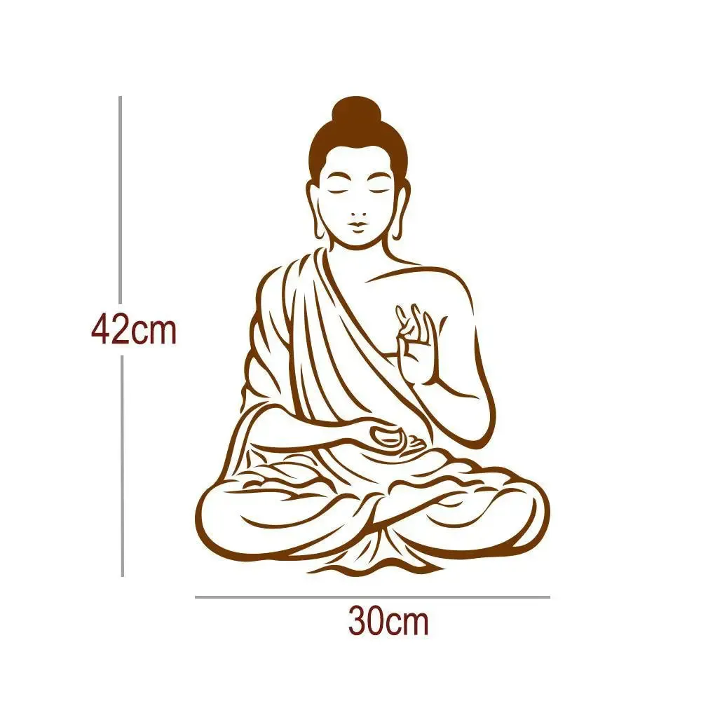 Lord Gautam Buddha Wall Sticker And Decal