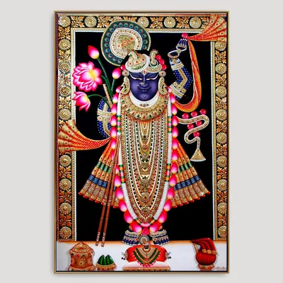 Lord Shrinath ji (Shri Krishna) Painting / Framed Wallart
