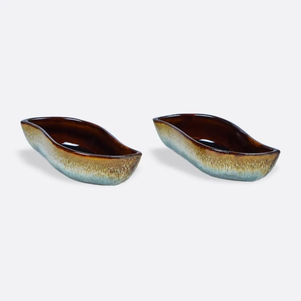 Lush Terra Serving Bowls Set Of 2