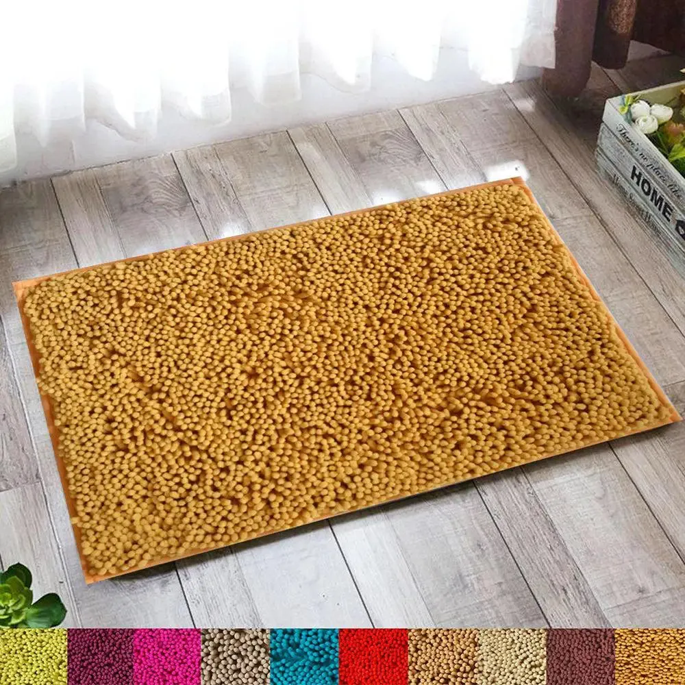 Lushomes 2200 GSM Bathroom Rug with Machine Wash