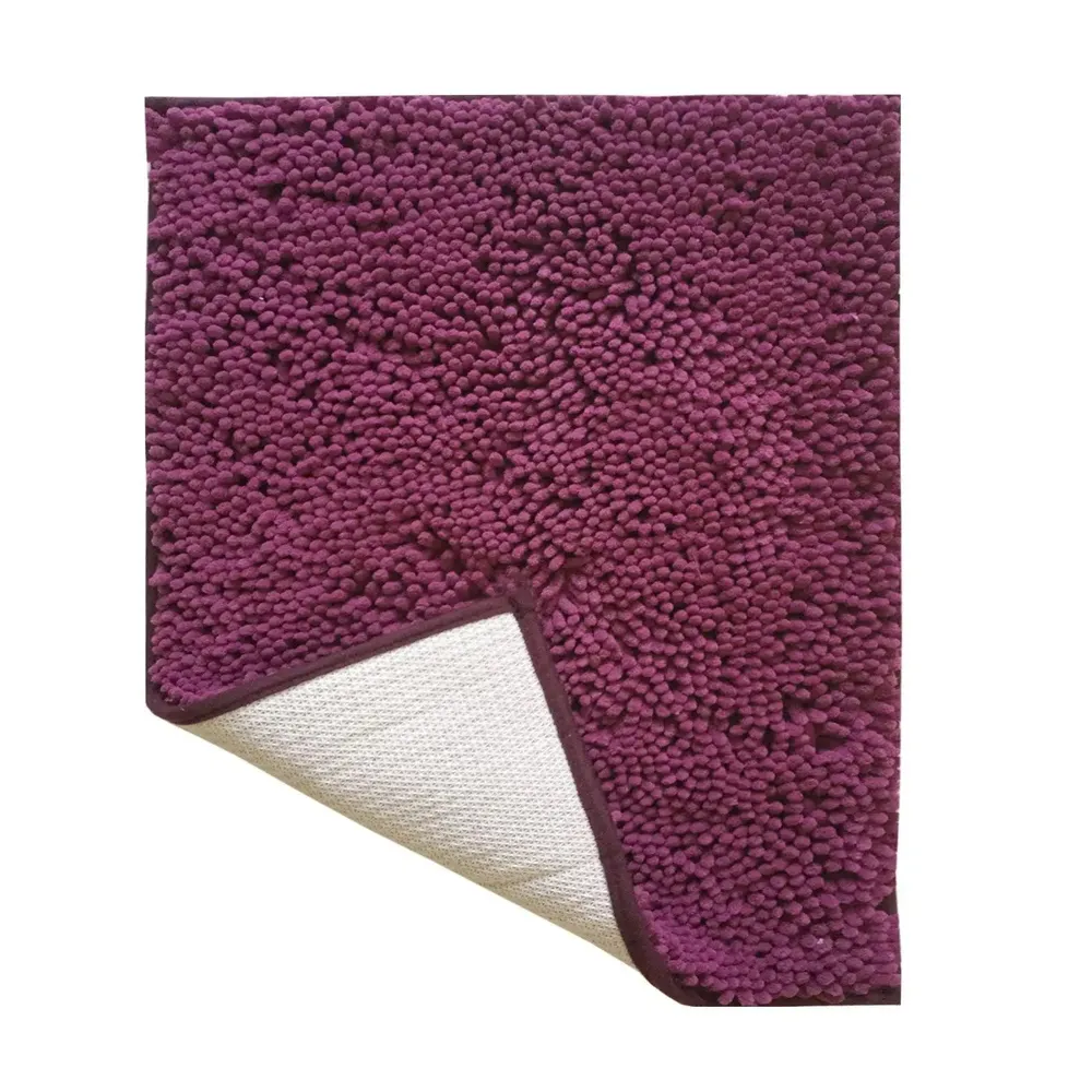 Lushomes 2200 GSM Purple Bathroom Rug